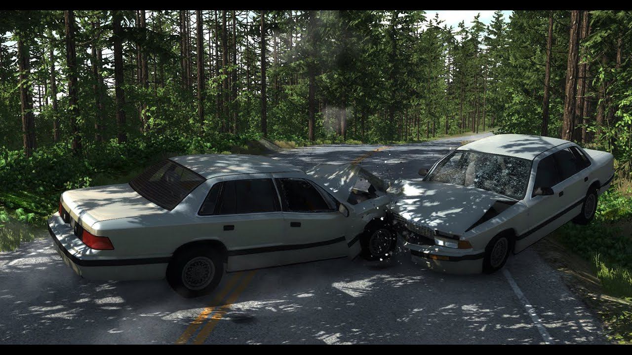 АВАРИЯ НА РЕАЛЬНОМ СОБЫТИЕ beamng drive #1 |Крутомайн