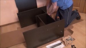 Сборка стола компьютерного 01