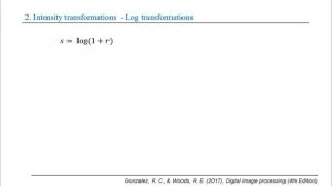 opencv c++ - Lecture 2: intensity transformation - negative/log/gamma