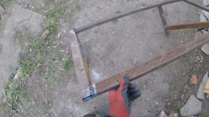 Простой навес своими руками.