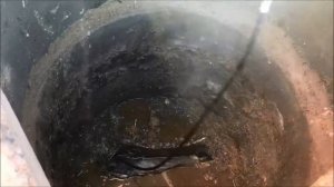 Забилась канализация в частном доме. Гидродинамическая прочистка.