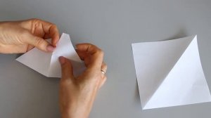 Белый Медведь из бумаги.Oso Polar de papel. Origami fácil.Origami Polar Bear