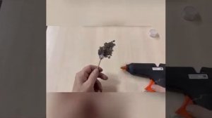 Мастер-класс «Новогодние шишки из арбузных семечек»