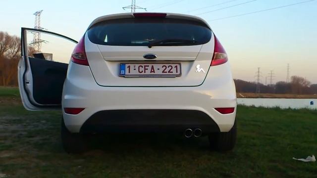 Sound of a costum exhaust (ford fiesta 1.4 trend) смотреть онлайн