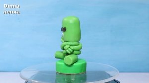 Радужные Друзья в детстве Rainbow Friends лепим из пластилина | Dimia лепка