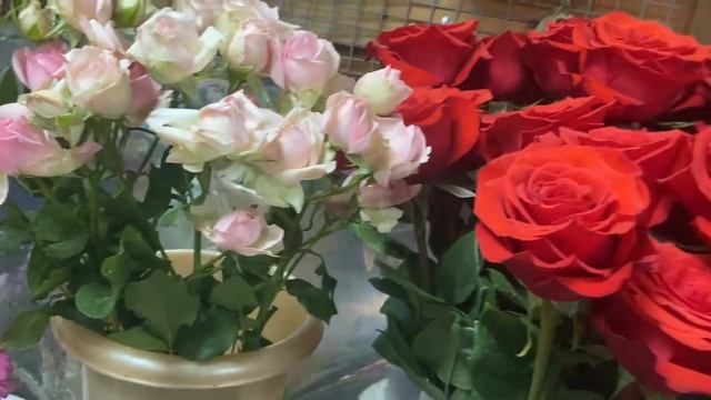 Обзор витрины свежих срезанных цветов?? смотреть онлайн