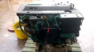 Volvo Penta D4-260 Demo Run Out Of Boat