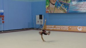 Художественная гимнастика. Корпунова Ульяна. Показательное выступление.