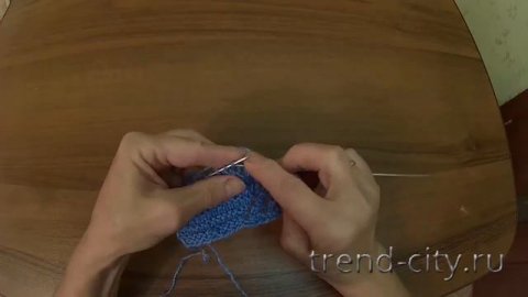 Ажурный узор спицами №92