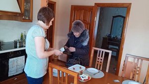 Родители пришли к нам в гости!