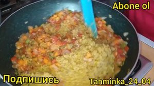 Булгур с овощами по-турецки универсальный гарнир плов Sebzeli Bulgur pilavı Turkish delicious food