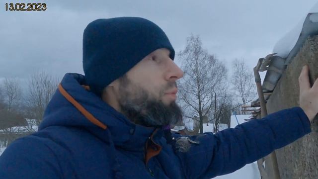 Опилкобетон (арболит) ?√124 Строим Дом. 13.02.2023. как зимует стройка, миф о разрушение стен? смотреть онлайн