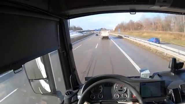 POV truck Driving MAN TGX 470 Großmarkthalle München to A96 Germany ?? cockpit view 4K смотреть онлайн