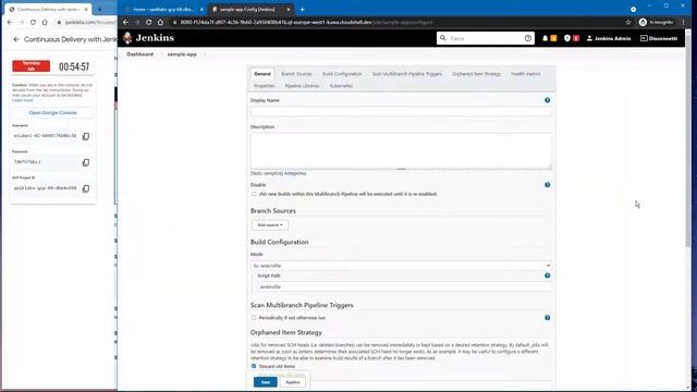 Continuous Delivery with Jenkins in Kubernetes Engine [GSP051] - Qwiklabs смотреть онлайн
