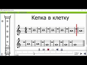 кепка в клетку