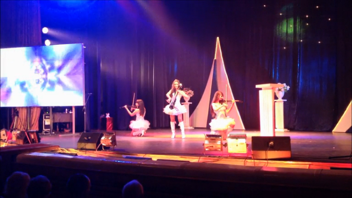 Розовая пантера - электро скрипки и виолончель Violin Group DOLLS