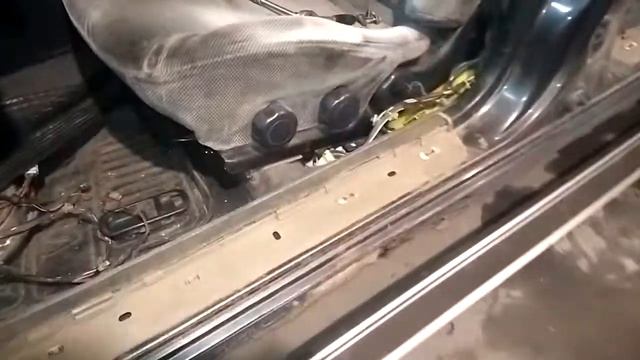 Замена порогов Nissan primera часть 2 смотреть онлайн