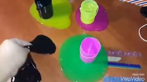 Игры с лизуном! СЛИЗЬ!