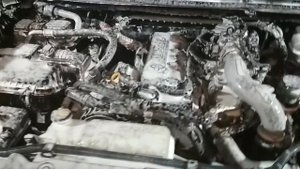 Toyota land cruiser Prado 150 мойка подкапотного пространства.