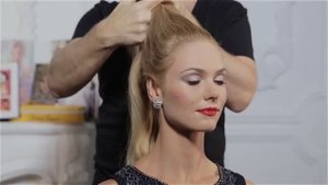 Новый урок от Руслана Татьянина! Как собрать волосы в высокий тугой и "чистый" хвост? (урок №5)