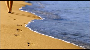 Притча - Следы на песке