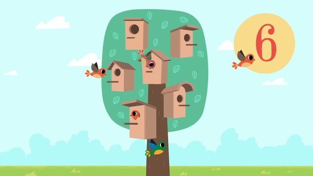 Обучающий мультик - Удивительная стройка - Серия 5 - Цифра 6. смотреть онлайн