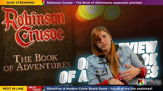 Robinson Crusoe - The Book of Adventures expansion preview! смотреть онлайн