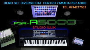 DEMO YAMAHA PSR A5000 + SET