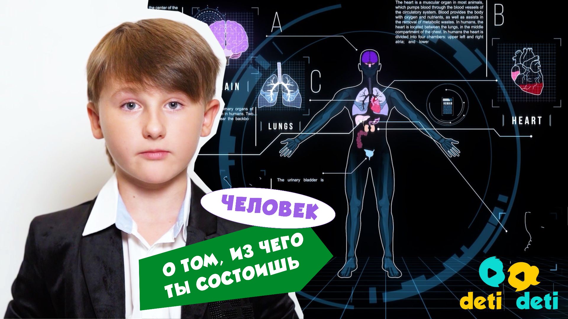 Трейлер «Человек. О том, из чего ты состоишь»