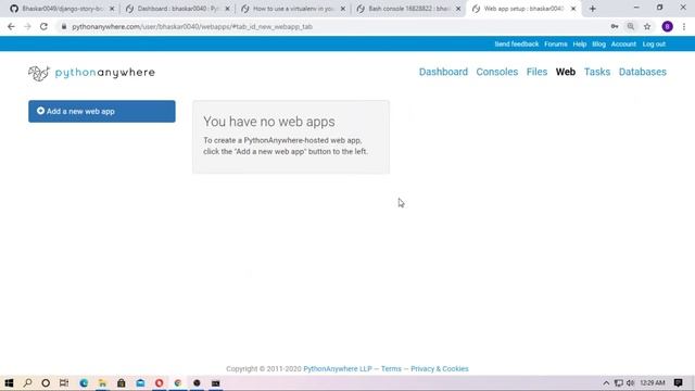 How To host Django project on python anywhere || django hosting python anywhere смотреть онлайн