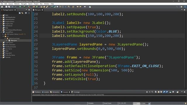 Java LayeredPane ? смотреть онлайн