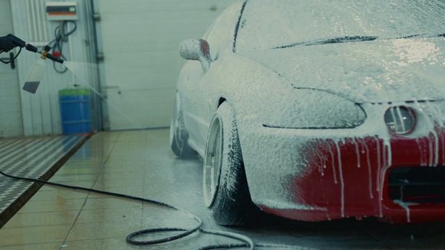 Мойка Honda CR-X del Sol составами Foam Heroes I Citrus Buddy I Cola Bay I смотреть онлайн