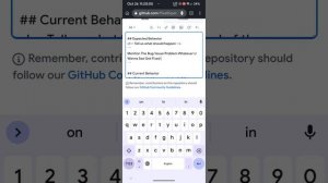 Examp* Of How To Report Bugs Of Pixel Experience A13 Build Of Redmi Note 10 (mojito) On GitHub Page