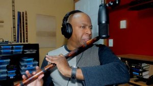 A quick check in and flute solo with the AKG P120