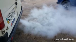 Дым по причине подклинивающего распылителя