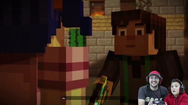 Lets Play Minecraft Story Mode #6: PARKOUR in BOOM TOWN (Episode Two: Assembly Required) смотреть онлайн