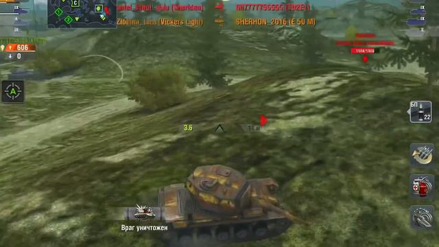 Vickers Light - опять ИМБА | Два крутых боя | WoT Blitz | Zlobina Liza смотреть онлайн