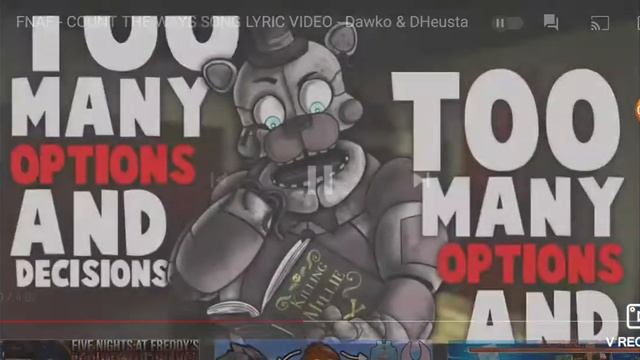 I react fnaf count the ways by dawko (fnaf song blood ) me omg ? смотреть онлайн