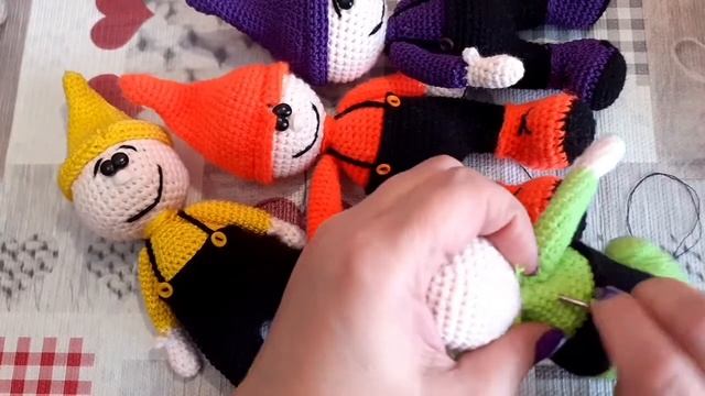 Секреты Вязания | Сборка Амигуруми | Вяжем Гномик Крючком