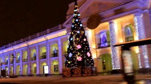 Ночной  зимний Санкт Петербург. Экскурсии по Питеру.