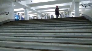 МЕТРО НОВОСИБИРСКА/ОБЗОР СТ.МАРШАЛА ПОКРЫШКИНА/ДЗЕРЖИНСКАЯ  ЛИНИЯ/МАКЕТ САМОЛЁТИКА/NOVOSIBIRSK METR