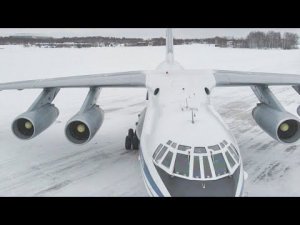 Прибытие в Иваново самолетов с российскими подразделениями миротворческих сил ОДКБ