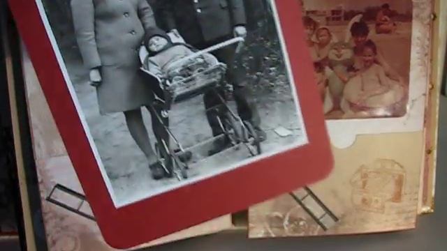 Скрапбукинг. Фотоальбом винтажный с часами. смотреть онлайн