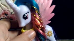 обзор на пони принцессу селестию!/mlp princess celestia toy review