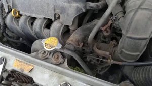 Замена троса переключения передач Toyota succeed часть 6