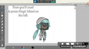 How to do a transparent backround on Ibis Paint X | Gacha Life | Tutorial #2