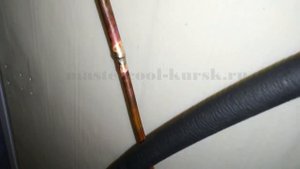 Холодильник Beko CS 334022. Установка испарителя холодильной камеры