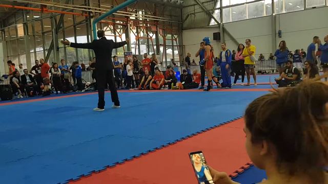 world WTKA 2018 KUNG FU SANDA FINALE -85 KG