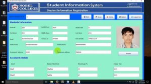 JAVA Project - student information system using java swing - with source code