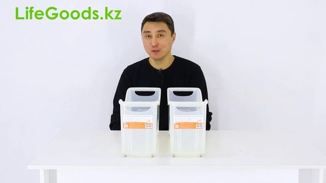 Контейнер хозяйственный универсальный на колёсах 10л АП 085: обзор от Интернет магазина LifeGoods.k смотреть онлайн